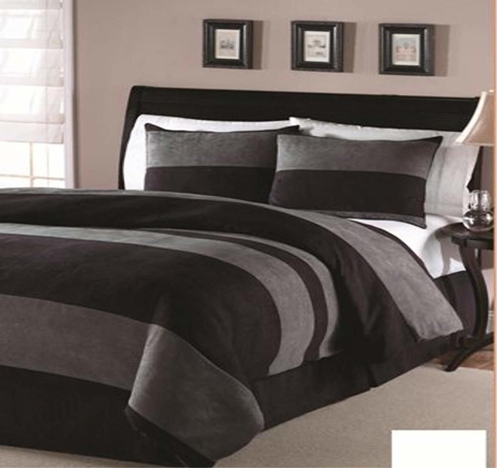 Masculine comforter set