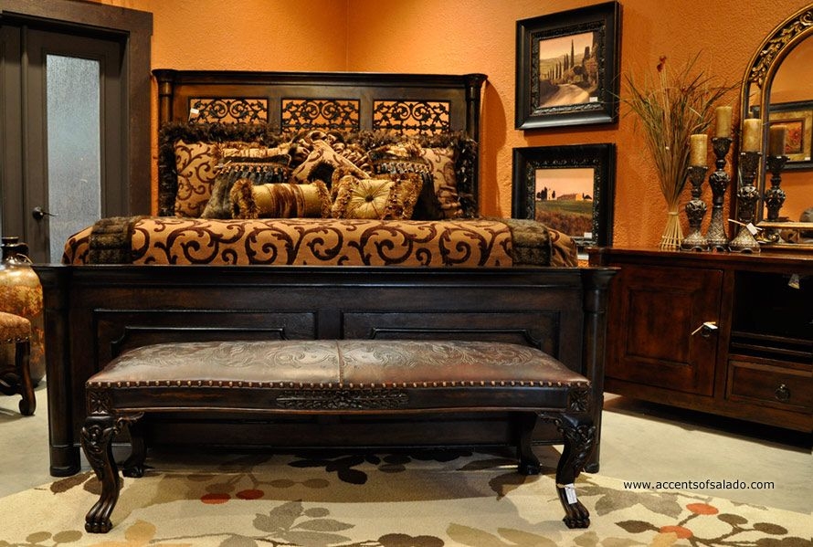 Old world bedroom