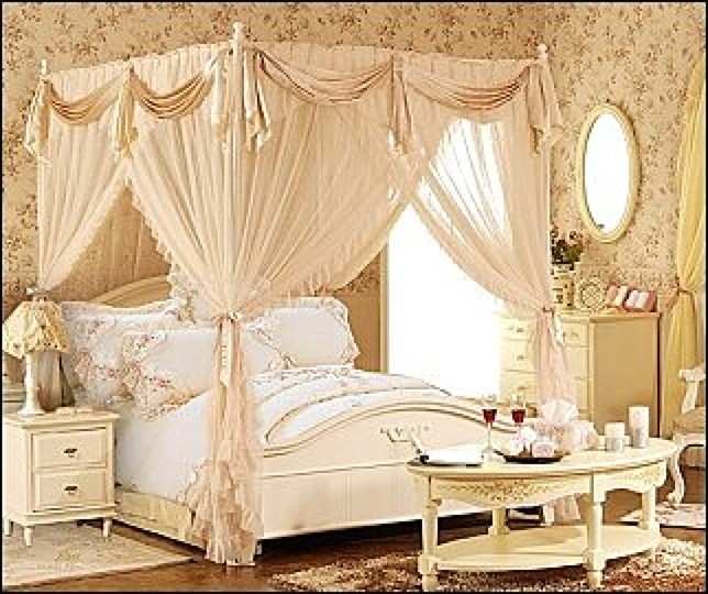 Rococo bedroom furniture sets