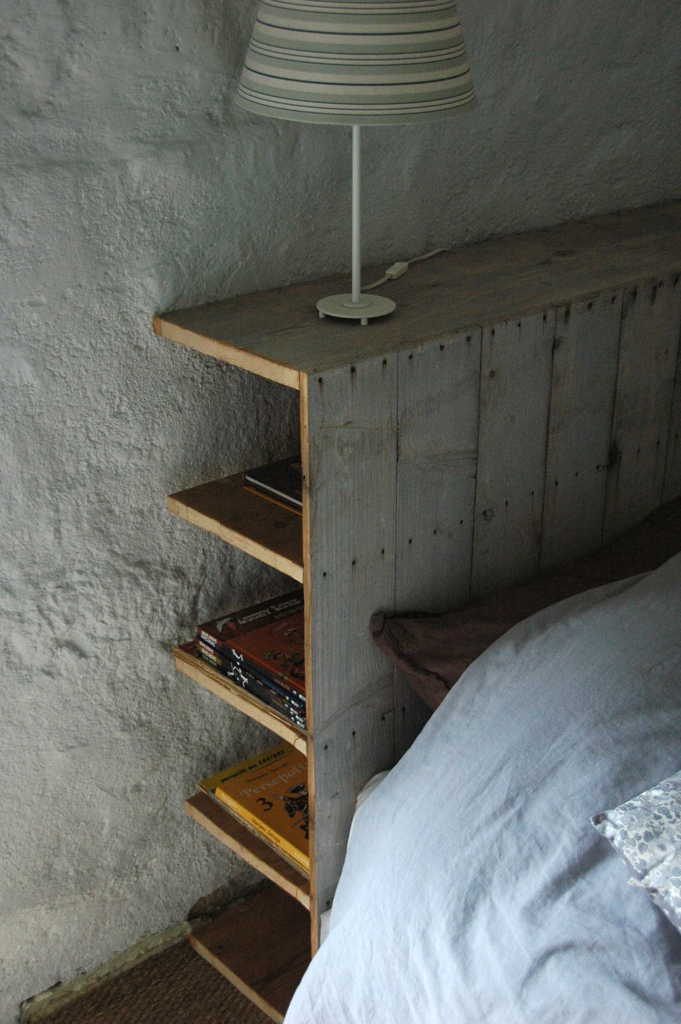 Storage headboard