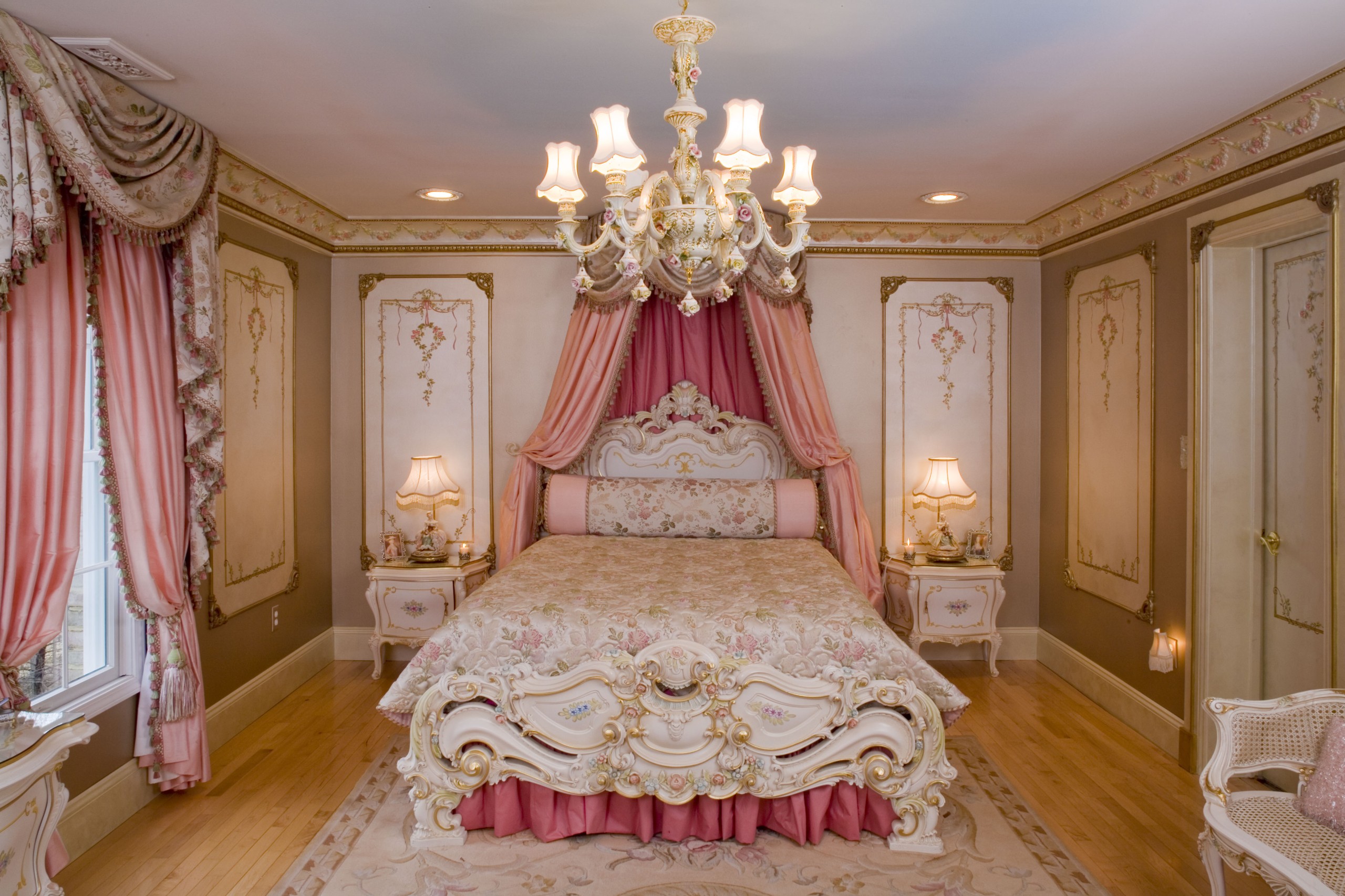 Victorian bed canopy