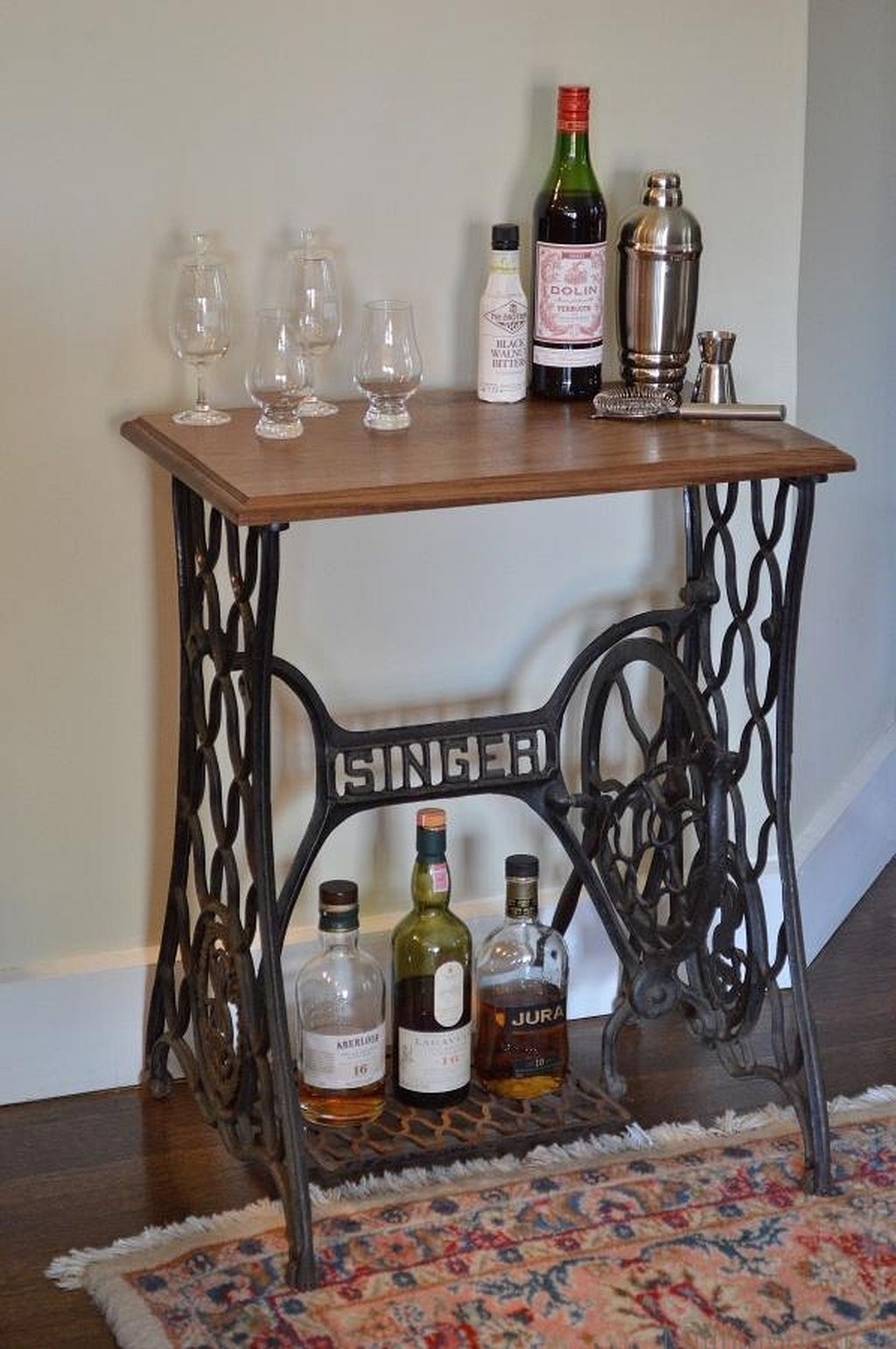 Antique wine bar