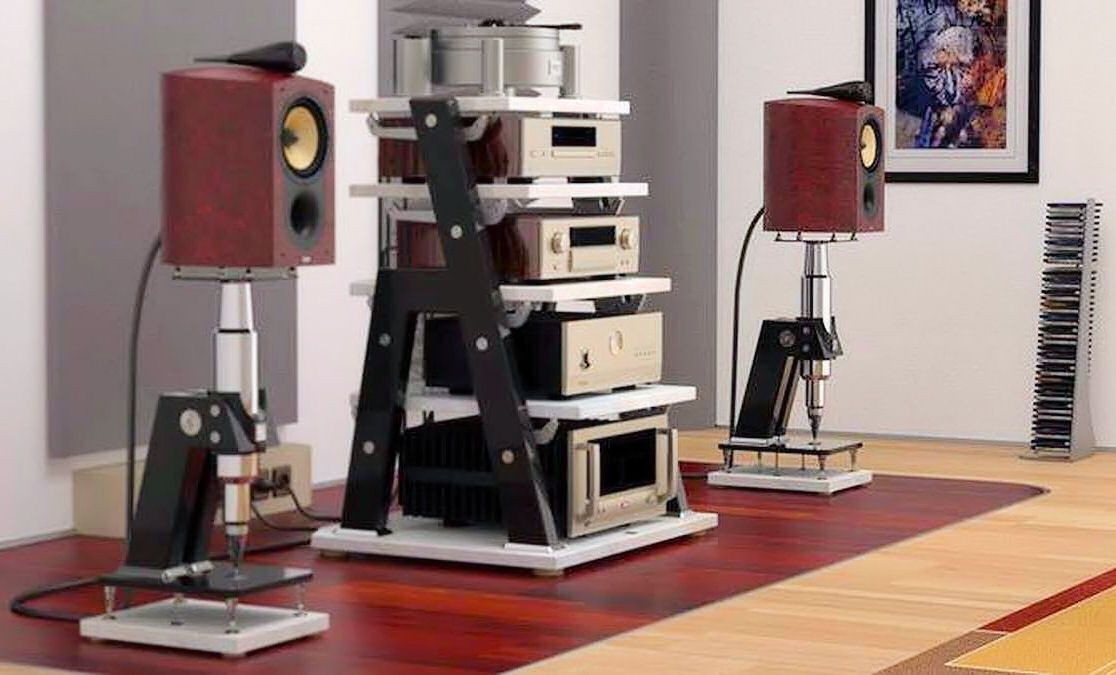 Audio rack stand