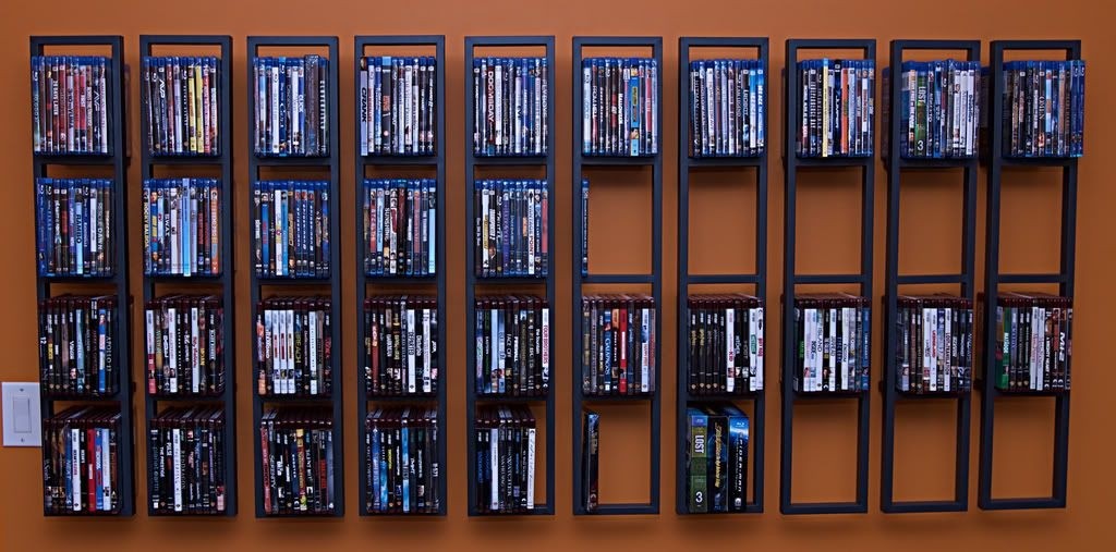 Blu ray media storage 1