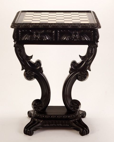 Chess board tables furniture 1
