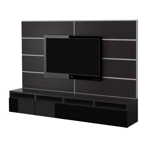 Floating media shelf