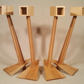 Ikea speaker stands