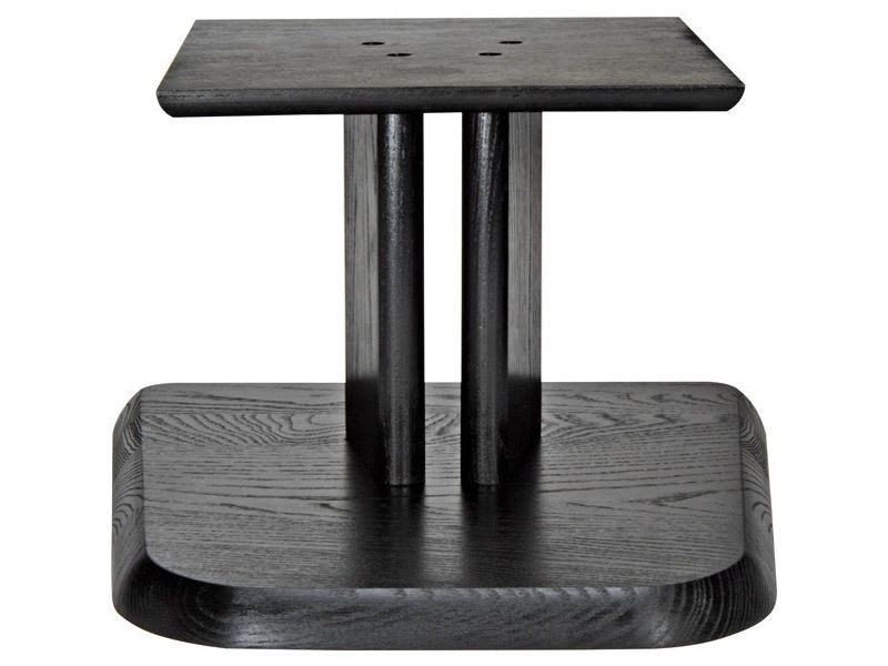 Wood speaker stand