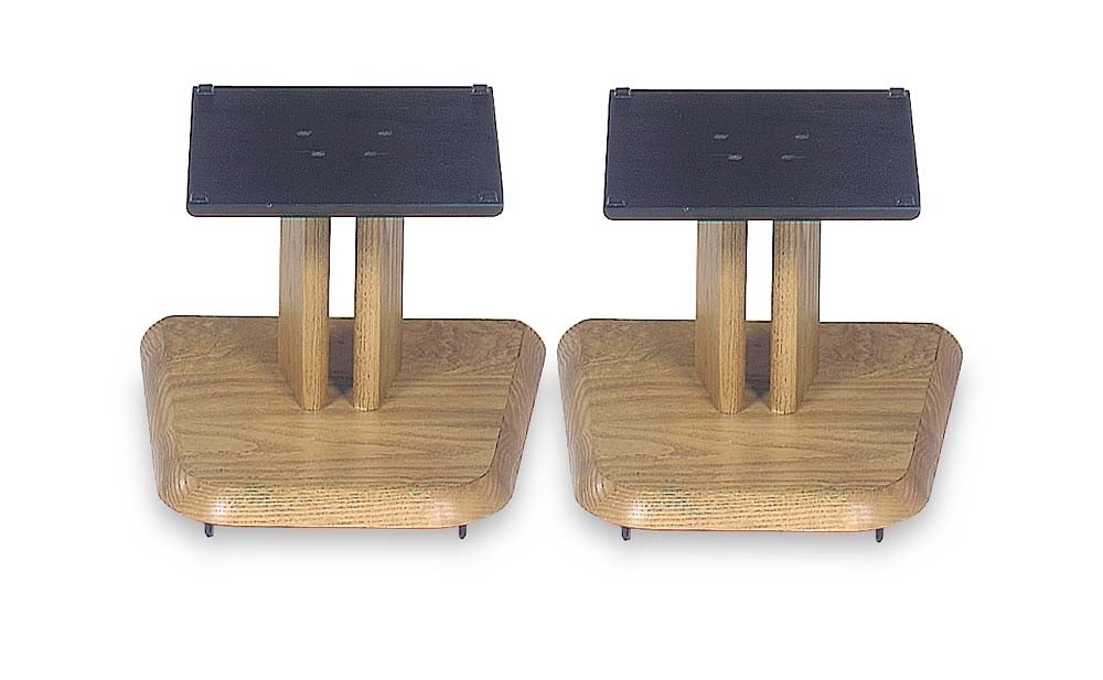 Wooden speaker stands