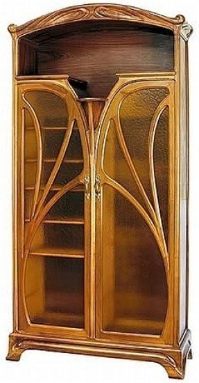 Art deco bookshelves