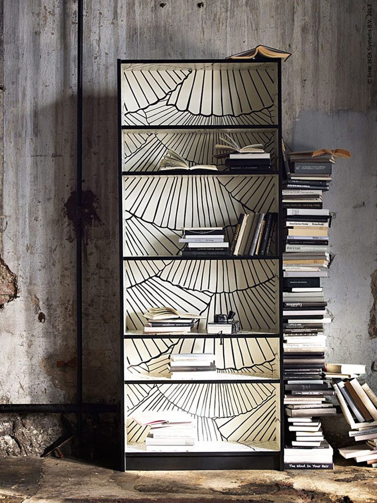 Art deco shelves