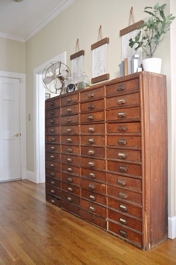 Card file cabinets 1