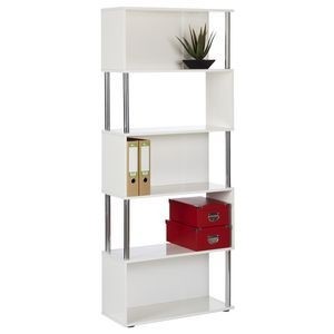 Chrome bookcases 22