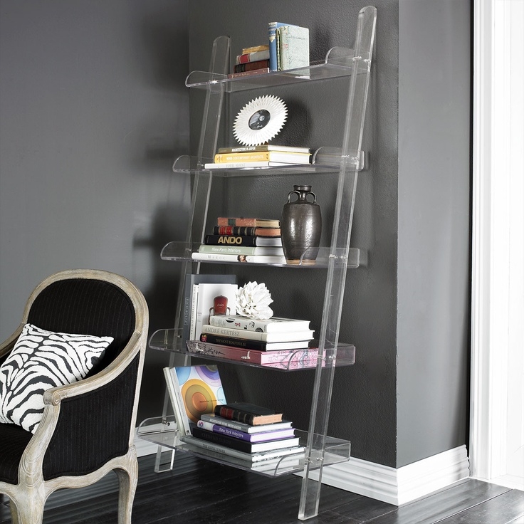 Clear bookcases 20