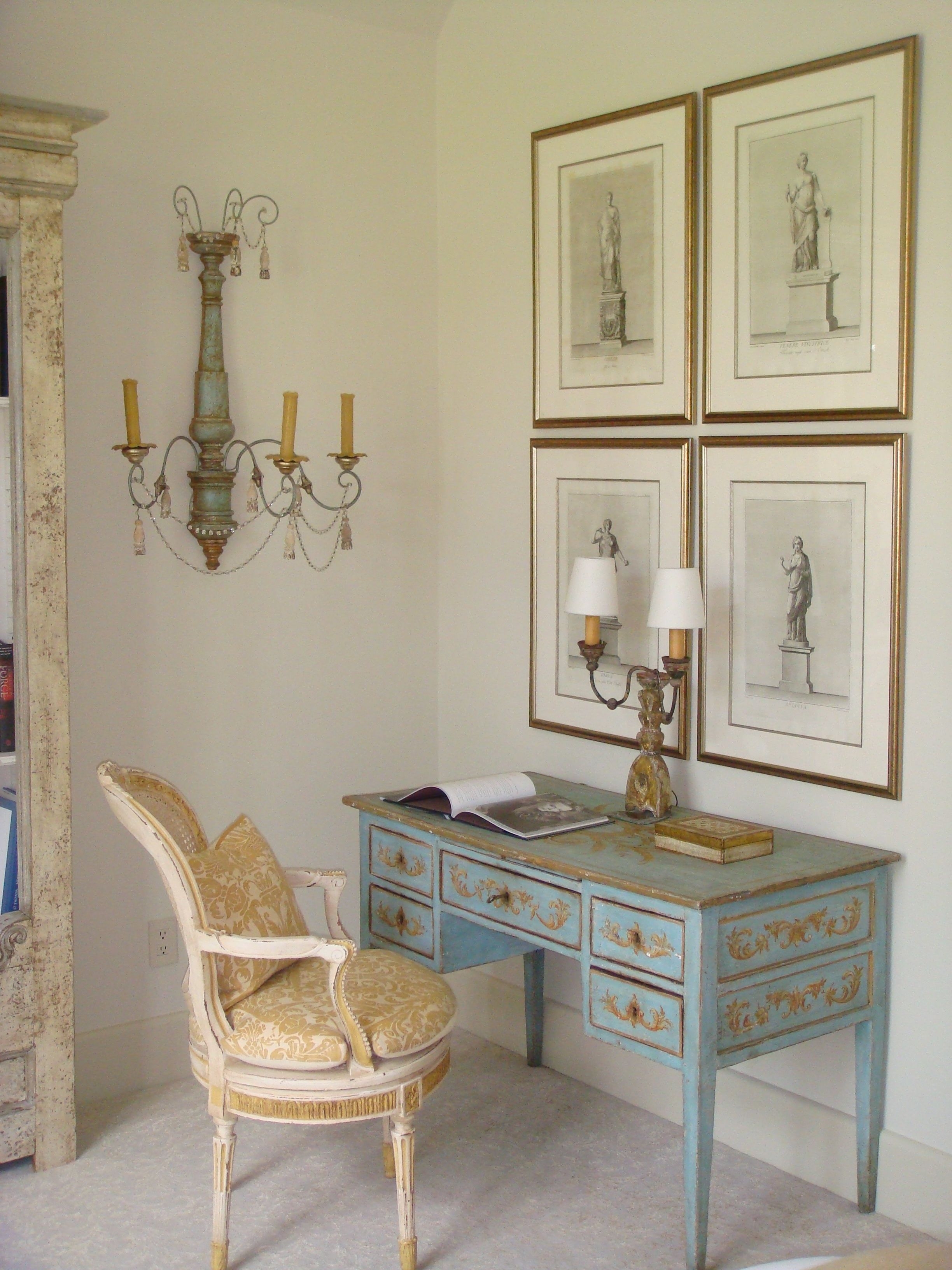 Country home office furniture