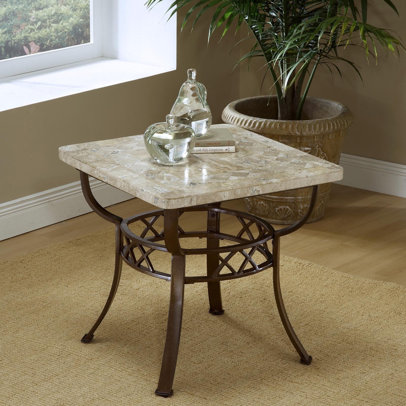 Hillsdale Furniture - Brookside Fossil End Table - 4815-880-881 - Free Shipping</span>