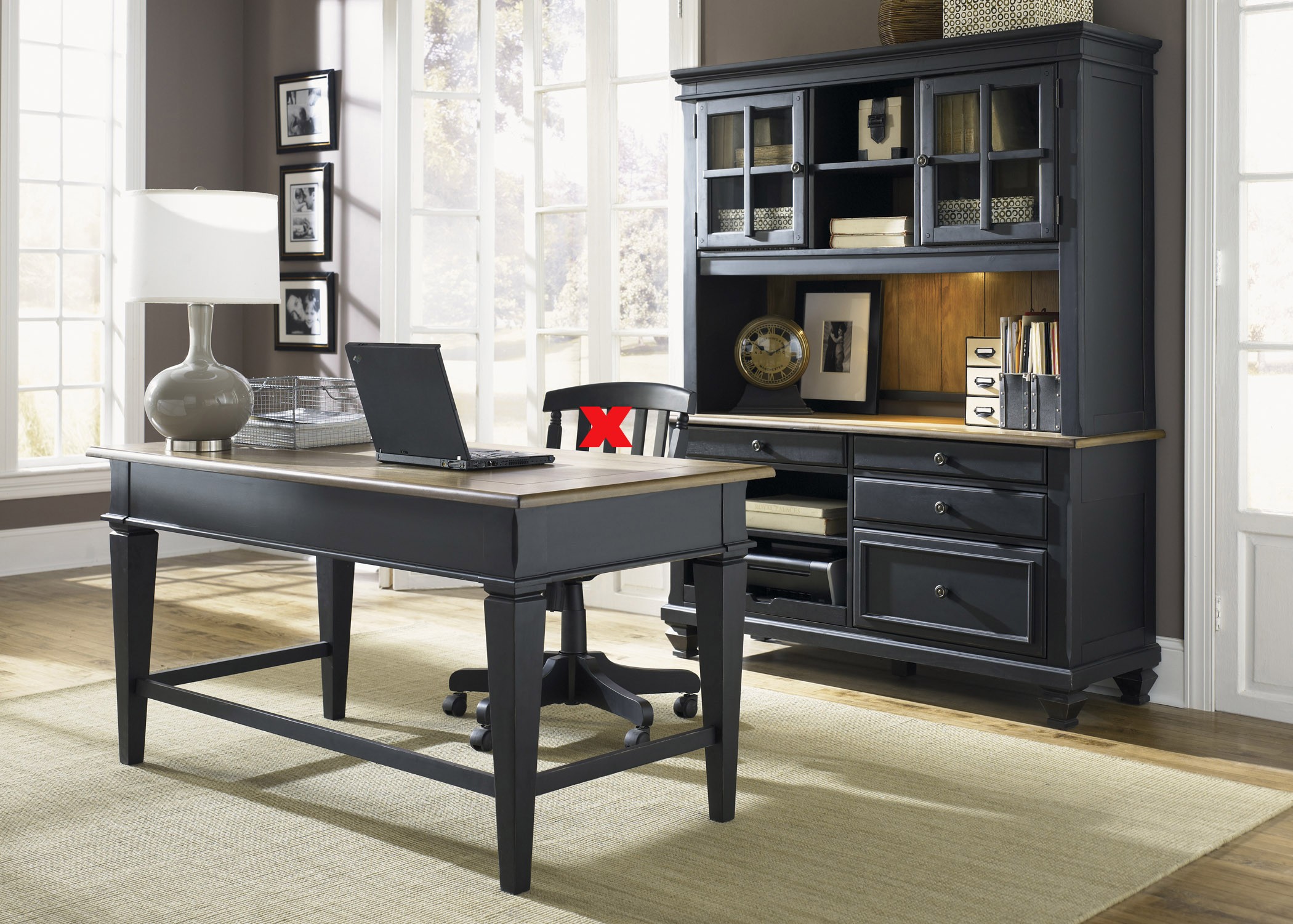 Office desk credenza