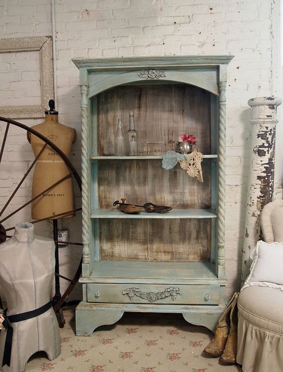 Painted cottage aqua chic romance aqua
