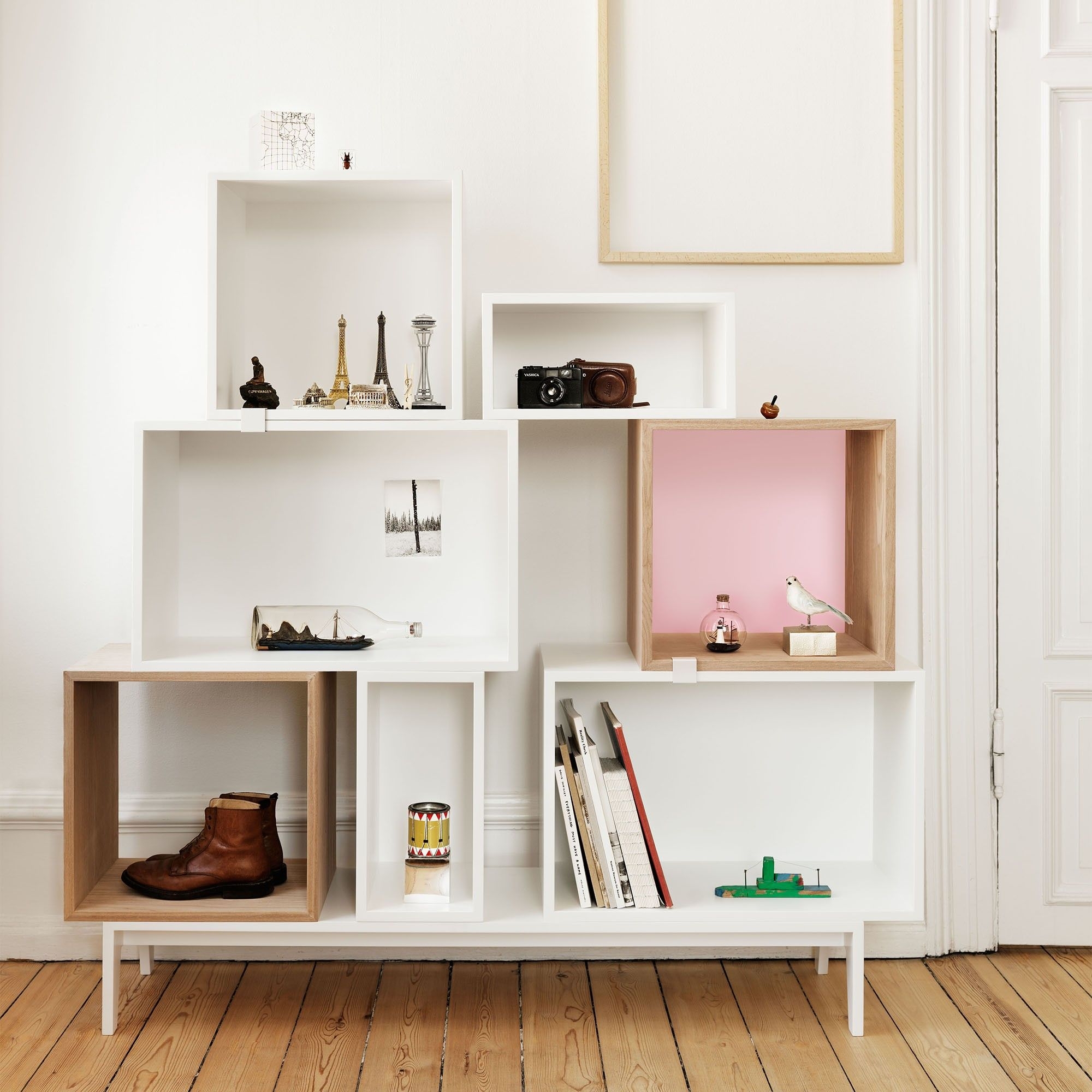 Scandinavian bookshelf