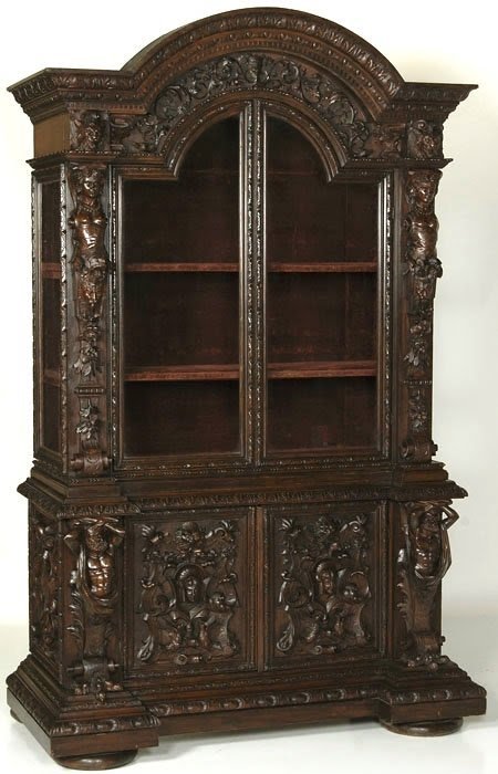 Silver bookcases 24
