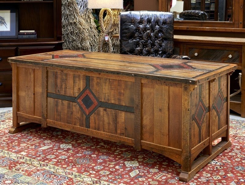 Solid wood desks for home office