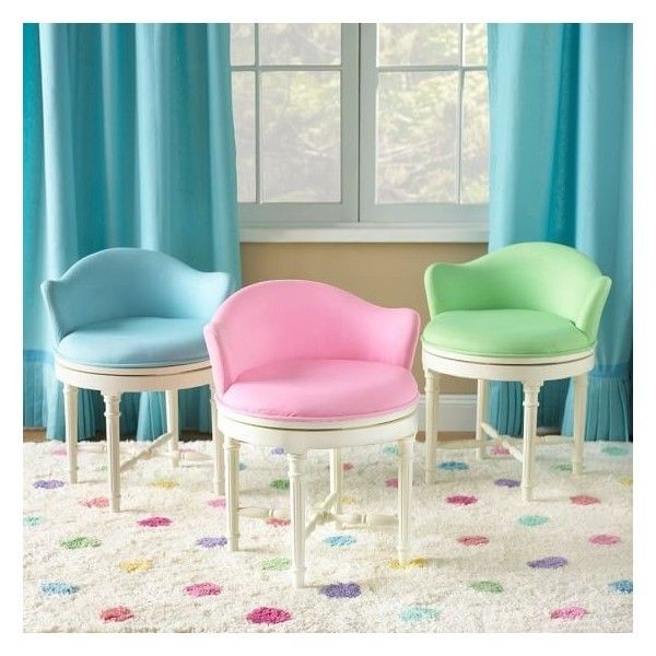 Swivel vanity chairs