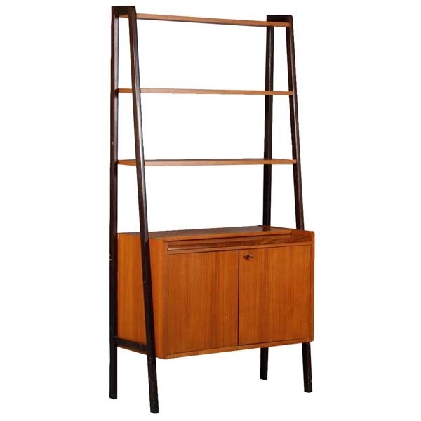 Teak bookcases 19