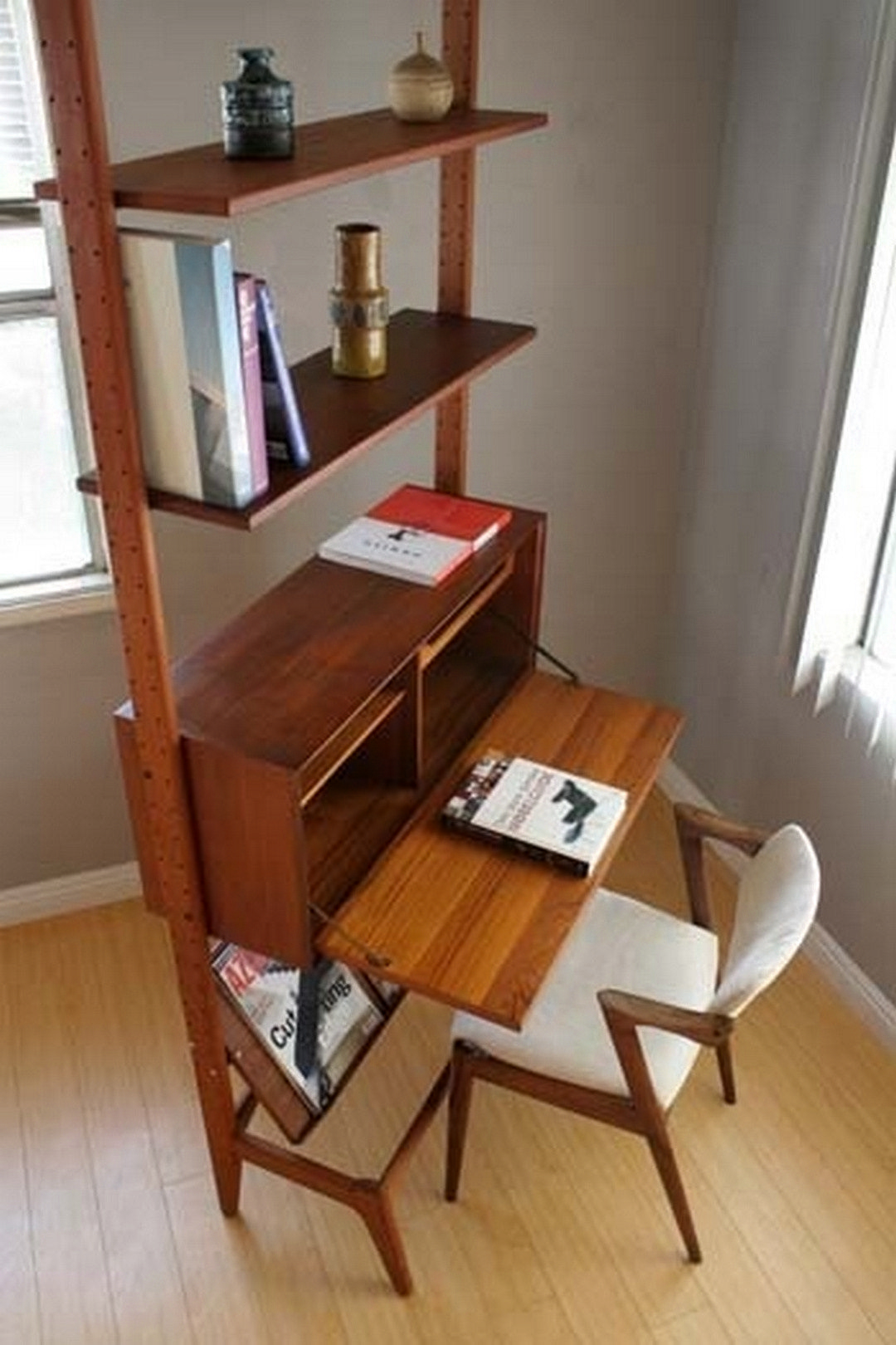 Teak bookcases 2