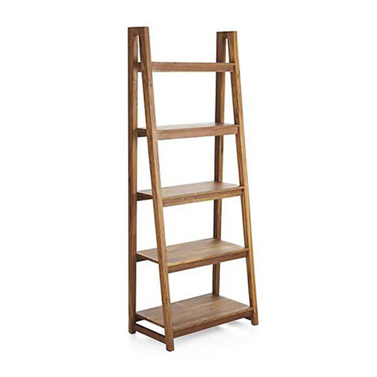 Teak bookshelves