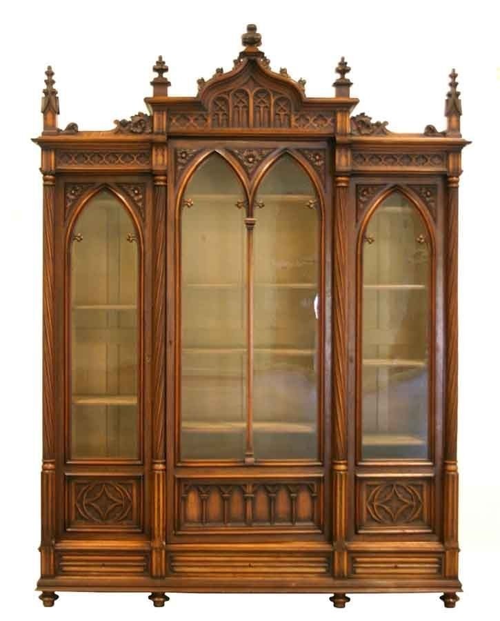 Walnut bookcases 2