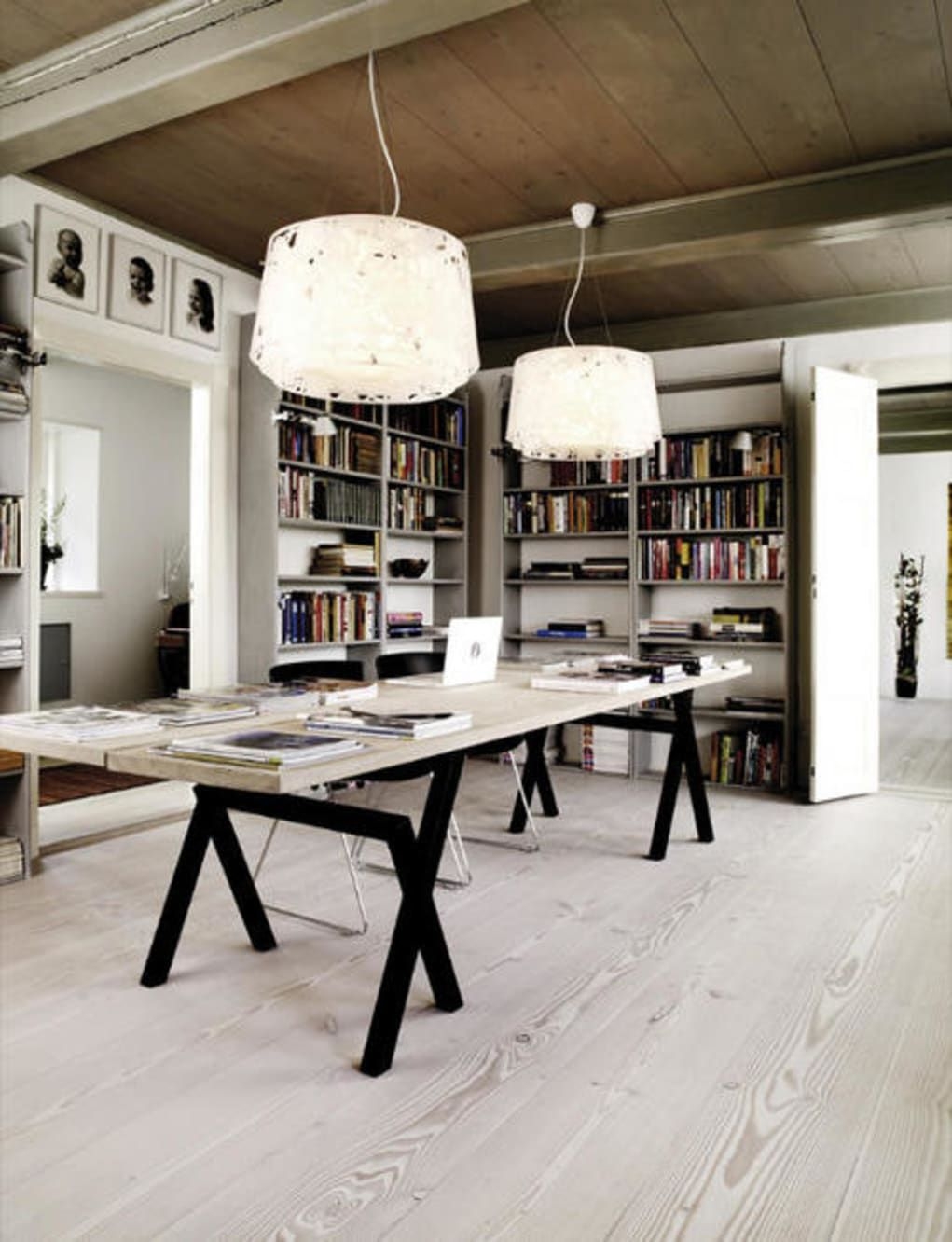 White home office desks 23