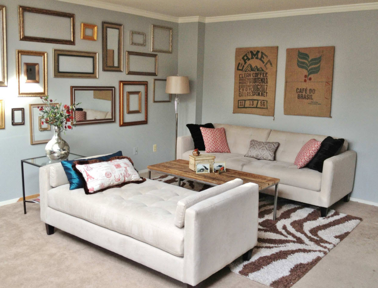 Backless chaise lounge