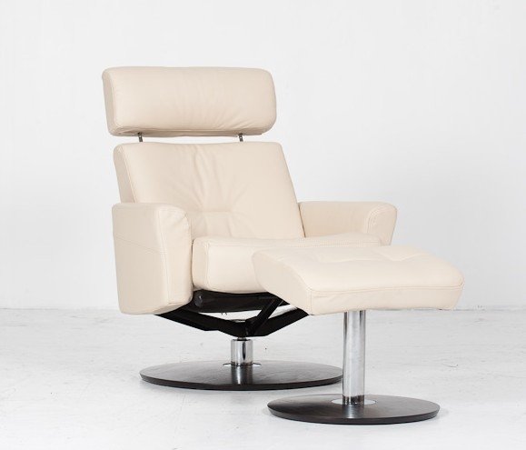 Img harmony high back recliner and ottoman