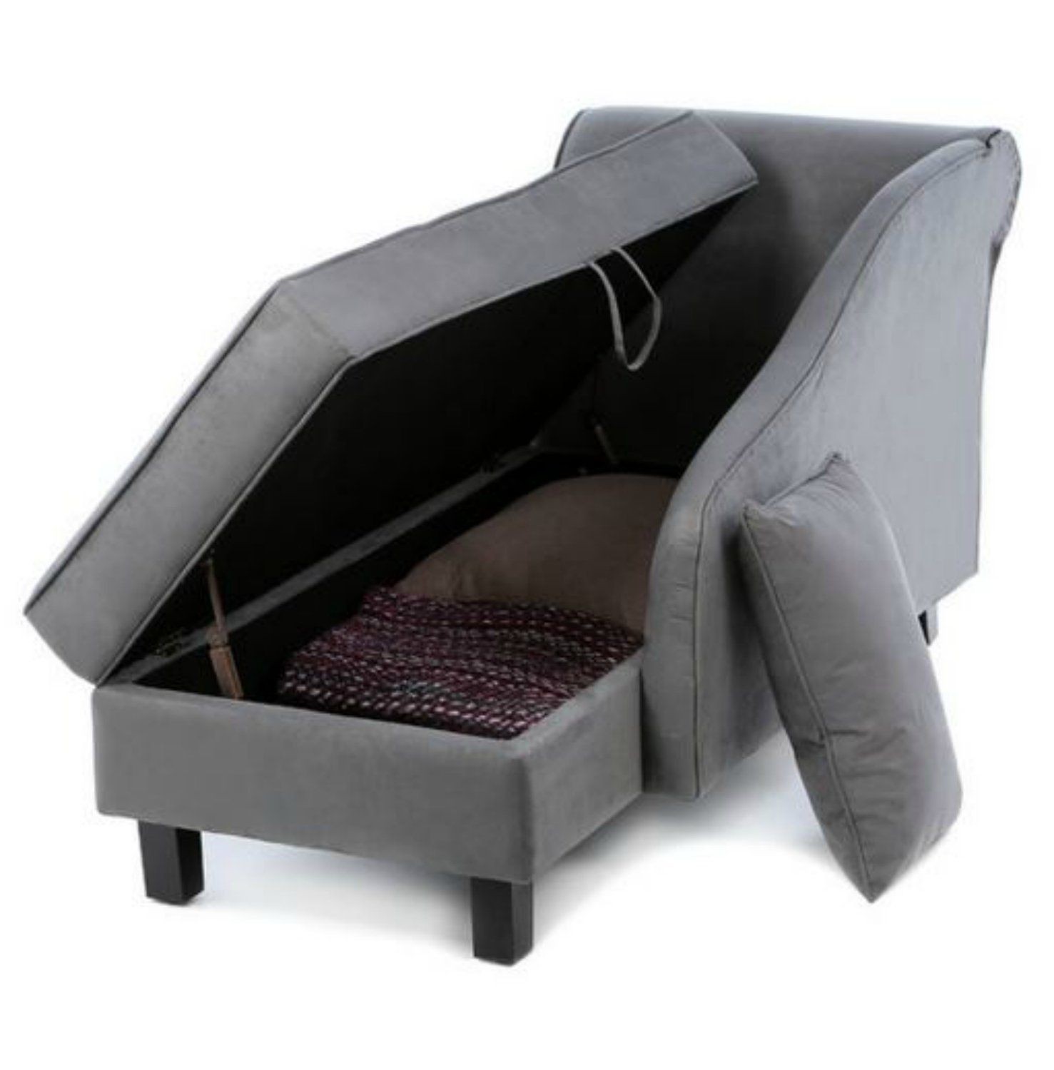 Storage chaise lounge furniture