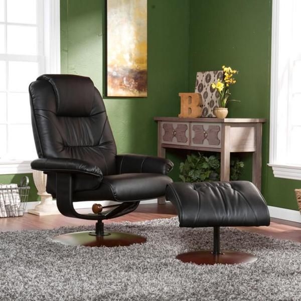 Wildon Home %c2%ae Alfred Ergonomic Recliner And Ottoman