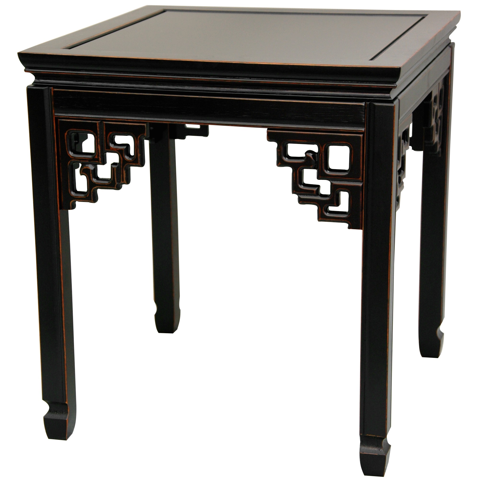 Asian style end table