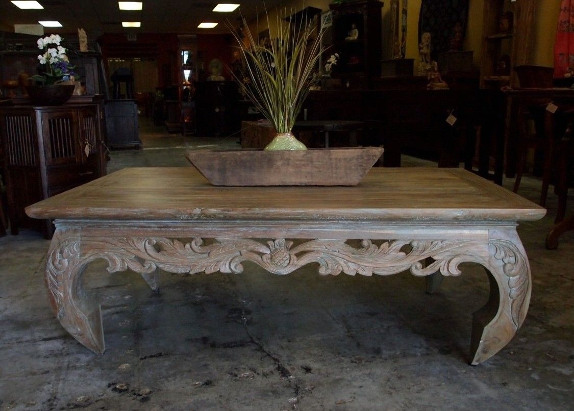 Balinese coffee table