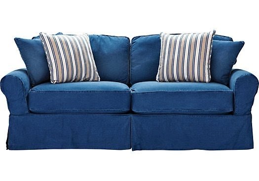 Denim couch 1