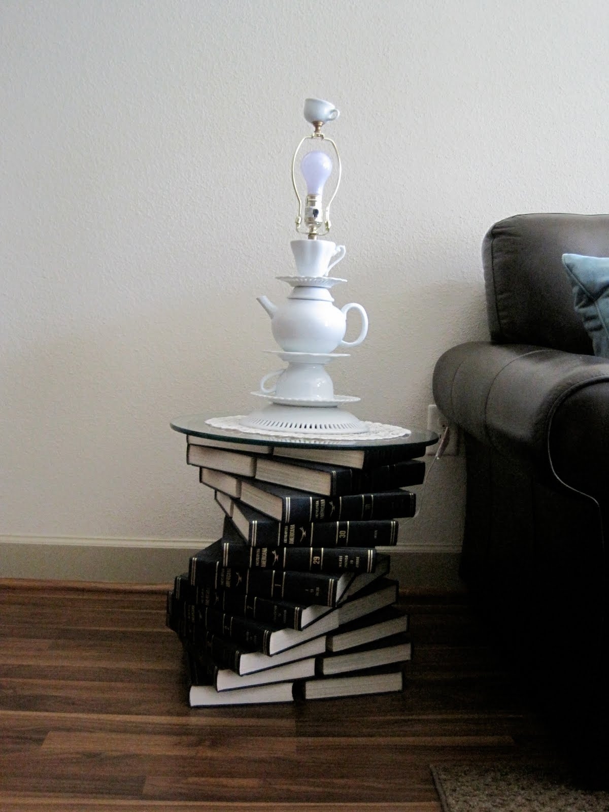 End tables with glass tops 4