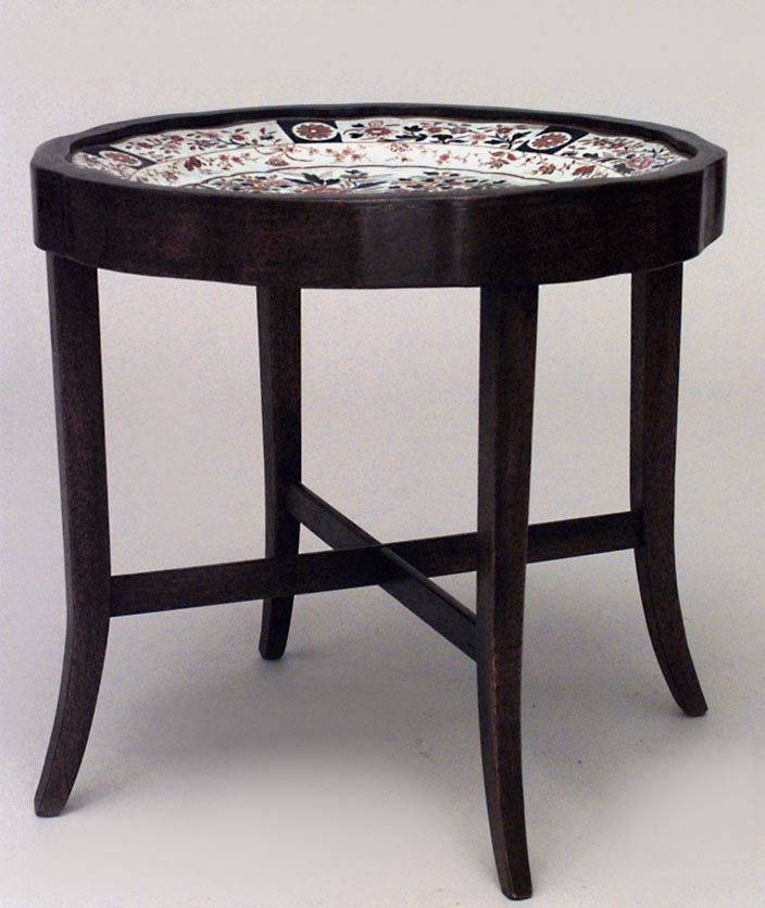 English victorian table end table mahogany 2