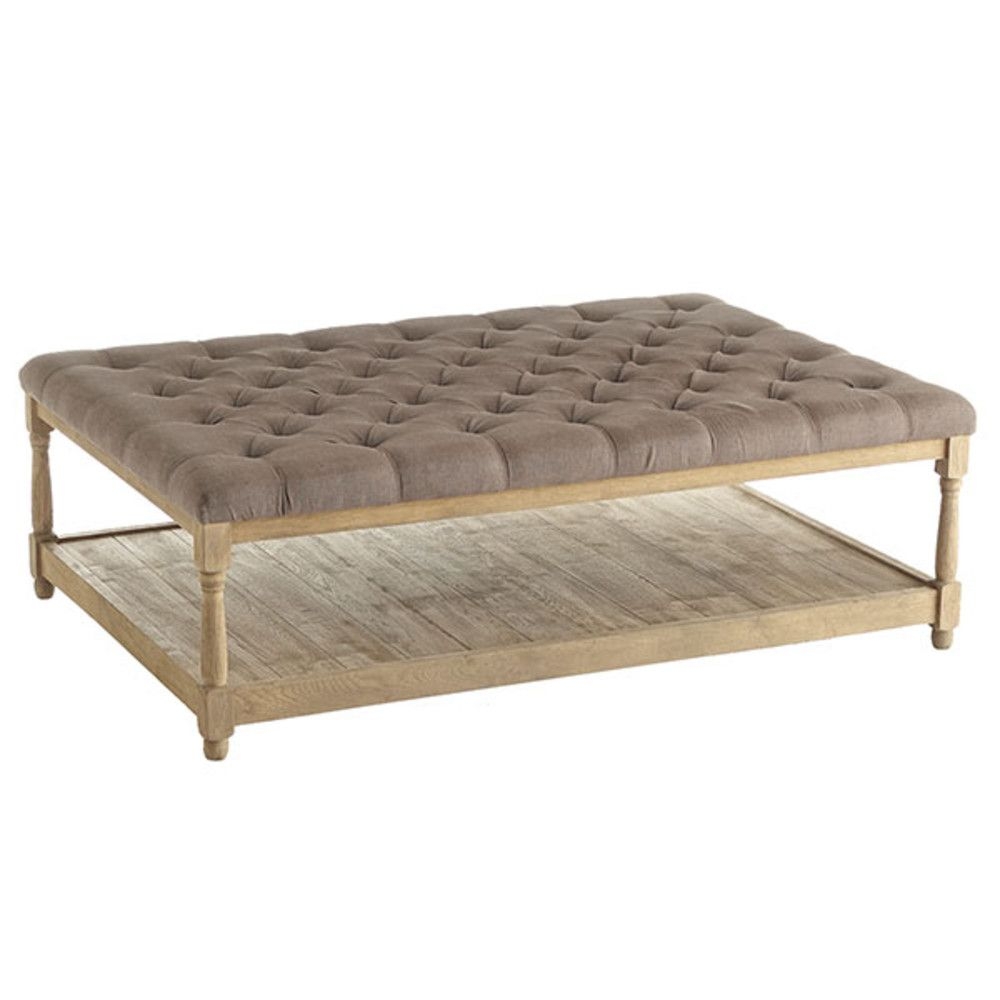 Functional coffee table with storage