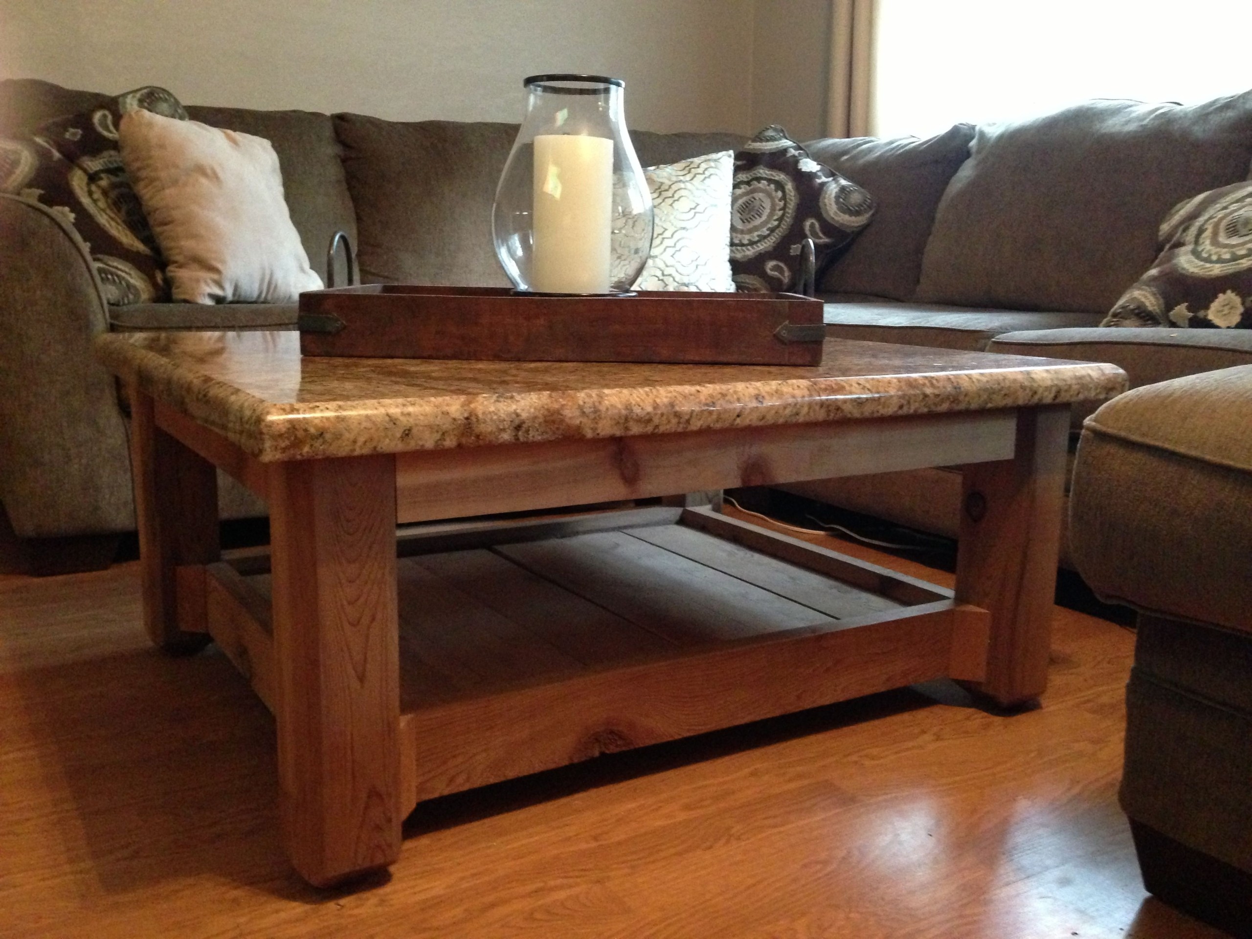 Granite coffee tables