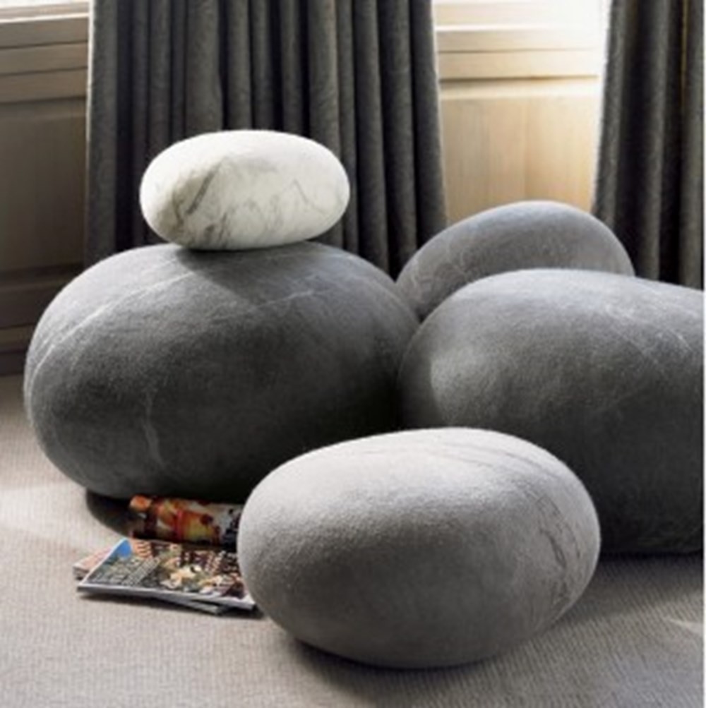 Large pouf ottoman 1
