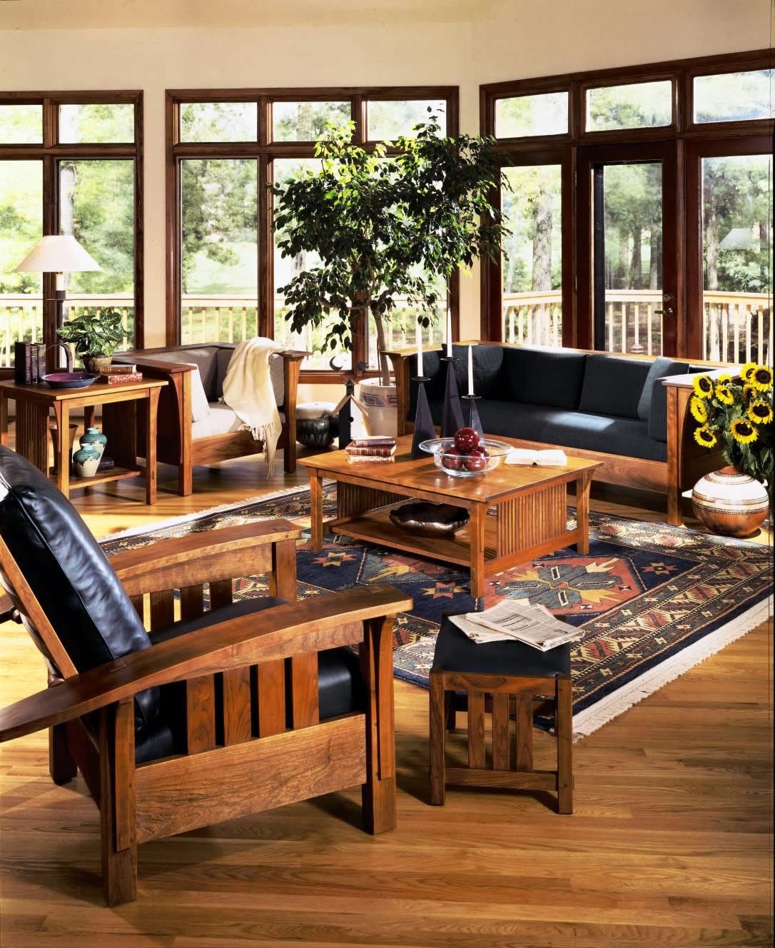 Mission living room furniture 6