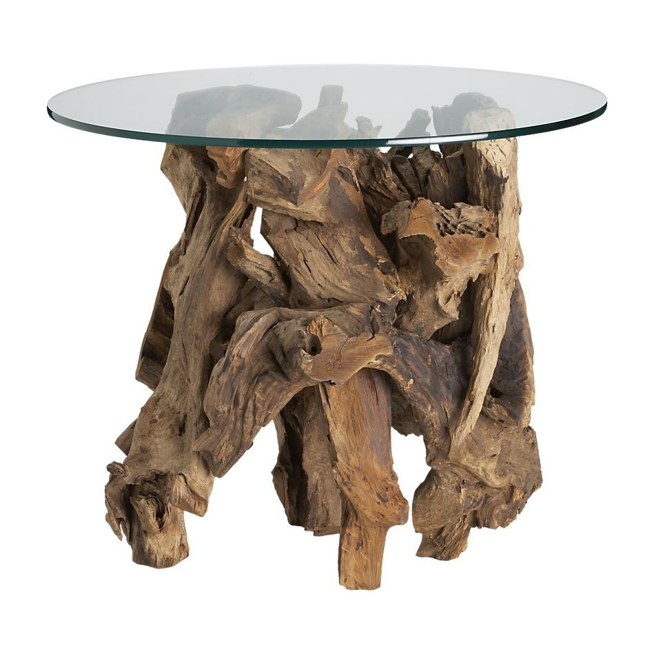 Odd shaped end tables