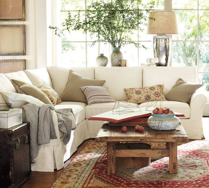 Pb comfort 3 piece l shaped sectional