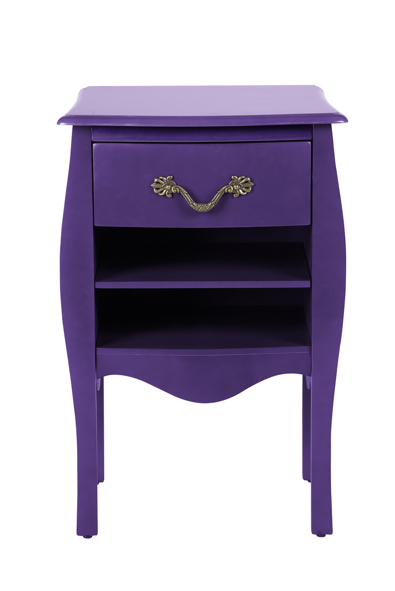 Purple end tables 21