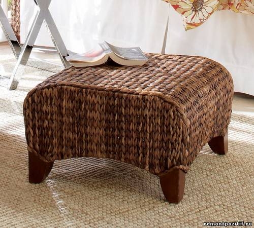 Seagrass Ottoman
