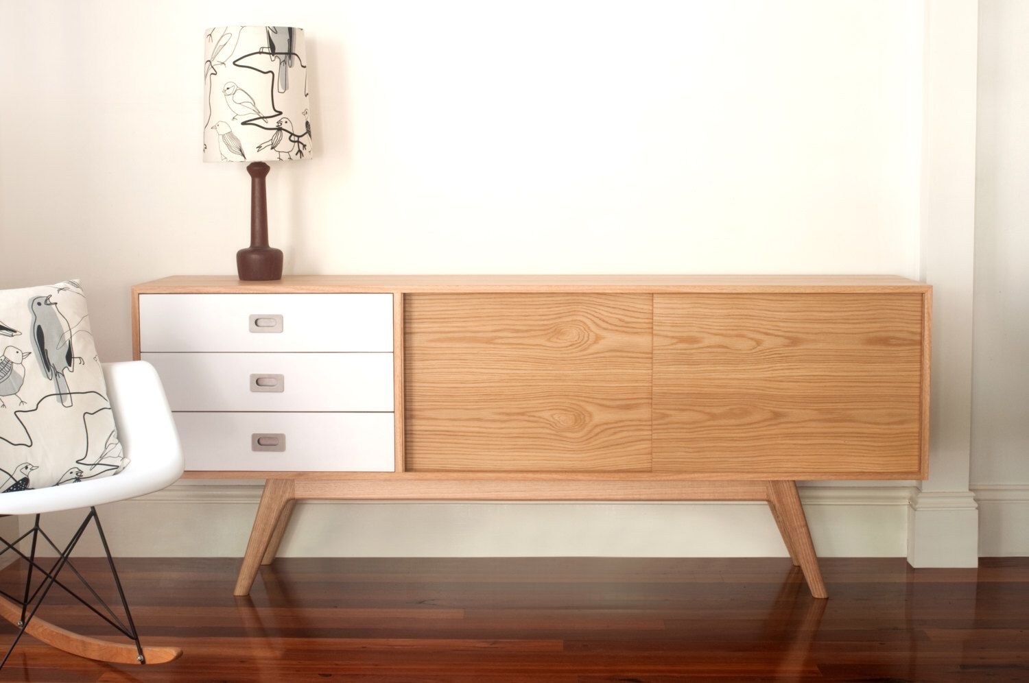 Sliding door sideboard 1