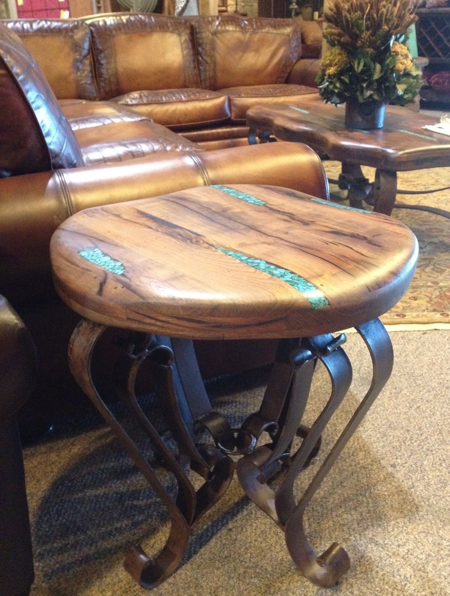 Southwestern end tables